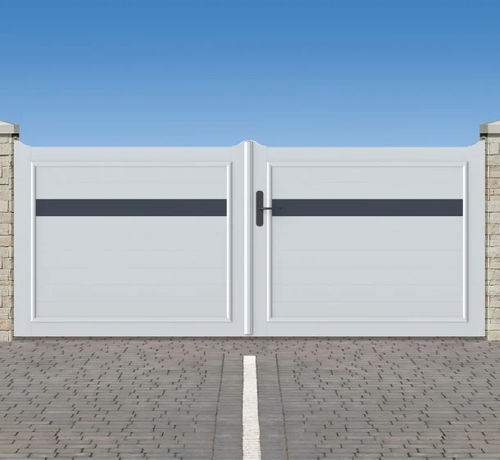 Schiebetor - Pré  - USINE-ONLINE - rechts / links / PVC