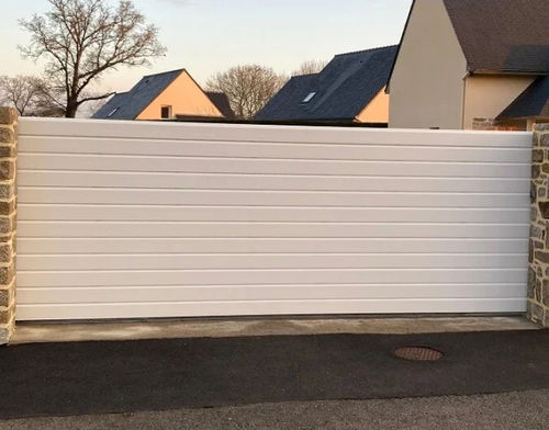 Schiebetor - Scott  - USINE-ONLINE - rechts / links / PVC