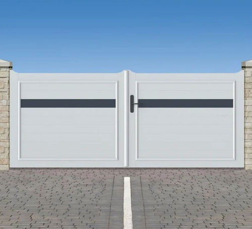 Einflügeliges Tor - Pré  - USINE-ONLINE - rechts / links / PVC