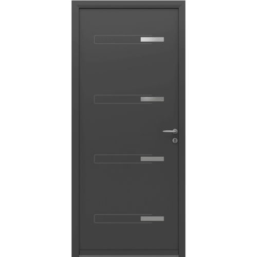 Eingangstür - Elbot  - USINE-ONLINE - Aluminium / einflügelig / modern