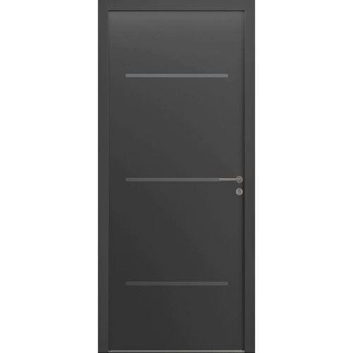 Eingangstür - Janis  - USINE-ONLINE - Aluminium / einflügelig / modern