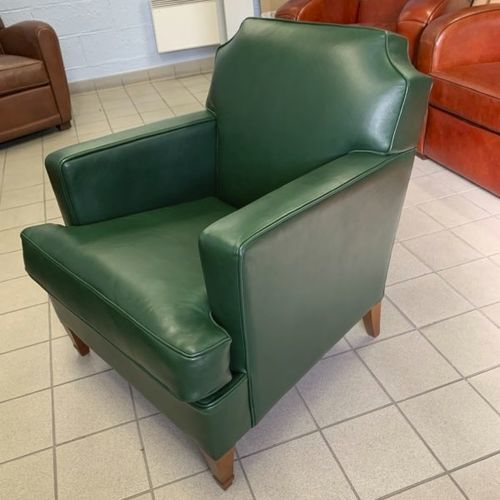 Traditioneller Clubsessel - Normandie - L'Atelier du Club - Leder / Tanne / handgefertigt