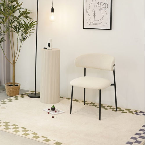 Moderner Esszimmerstuhl - DIANA - Furnhouse Aps - für den Innenraum / Stoff / Gestell aus Metall