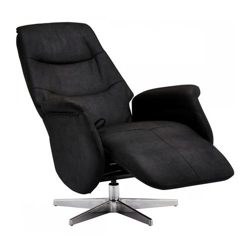 Moderner Relaxsessel - DELTA  - Furnhouse Aps - Stoff / Holz / Metall