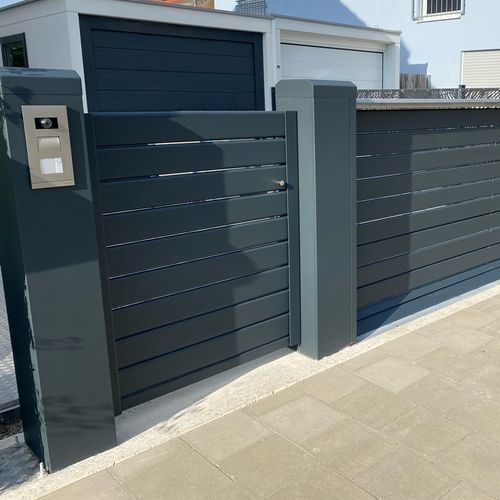 Aluminium-Gartentor - COMPACTGATE