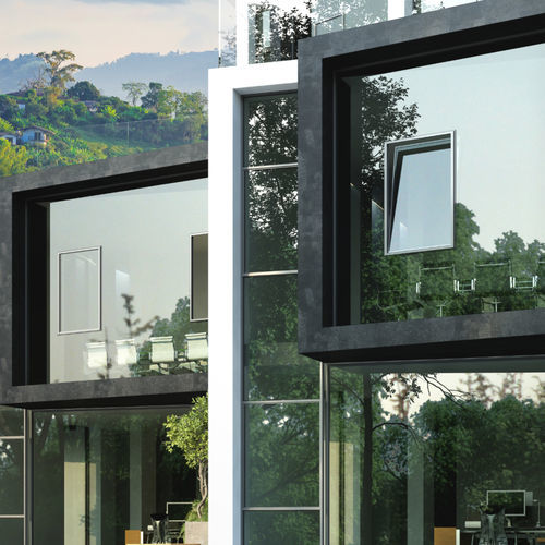 Flügelfenster - Motion 9200 - MOTION FACADES - Aluminium / Dreh-Kipp / mit Doppelverglasung