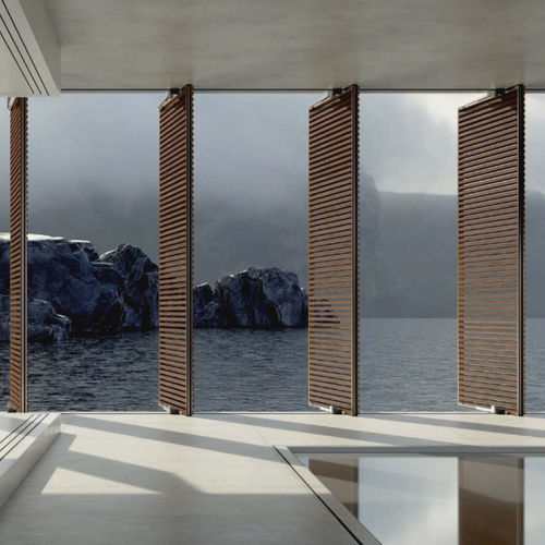 Dreh-Sonnenschutzlamelle - Motion 10200 - MOTION FACADES - Aluminium / für Fassaden / kinetisch
