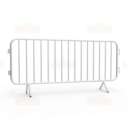 Parkplatzabsperrung - FDCI114 - Fence Depot - für Menschenmengen / feststehend / galvanisiertem Stahl