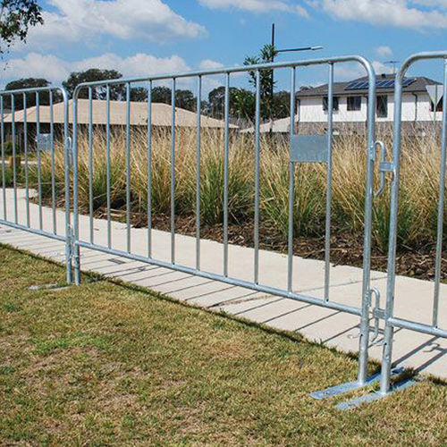 Absperrung für Menschenmengen - FDCI103001 - Fence Depot - selbsttragend / galvanisiertem Stahl / für Industrieanwendungen