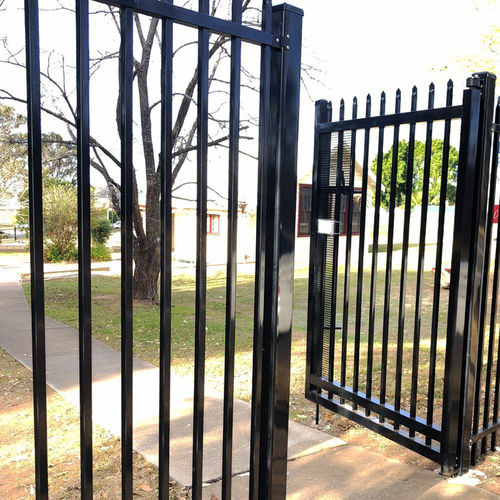Gartentor / galvanisiertem Stahl - FDCI203001 - Fence Depot