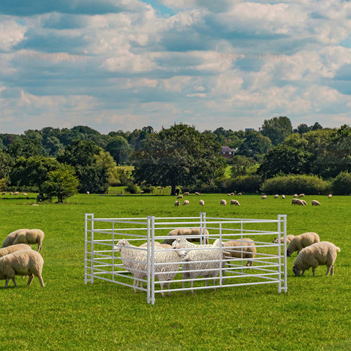 Zaun mit Stangen - FDF102003 - Fence Depot - für Tiergehege / galvanisiertem Stahl / rechteckig