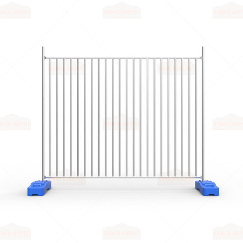 Zaun mit Stangen - FDR110001 - Fence Depot - für Pool / galvanisiertem Stahl / rechteckig