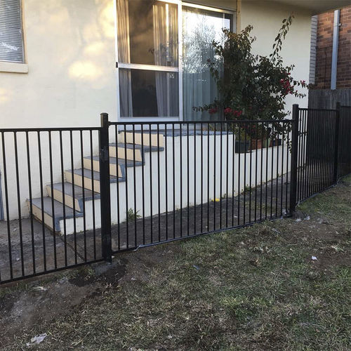 Zaun mit Stangen - FDR103001 - Fence Depot - für Wohnhaus / galvanisiertem Stahl / Eisen