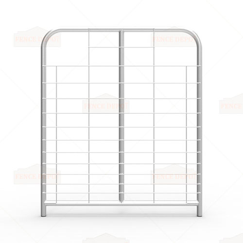 Einflügeliges Tor - FDF205002 - Fence Depot - galvanisiertem Stahl / Maschendraht / für Tiergehege