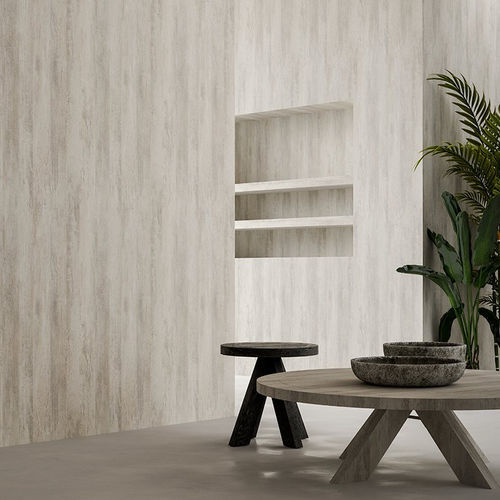 Verkleidungs-Dekorplatte - Woodstone Bianco A61 - Saviola - wandmontiert / Melamin / glatt