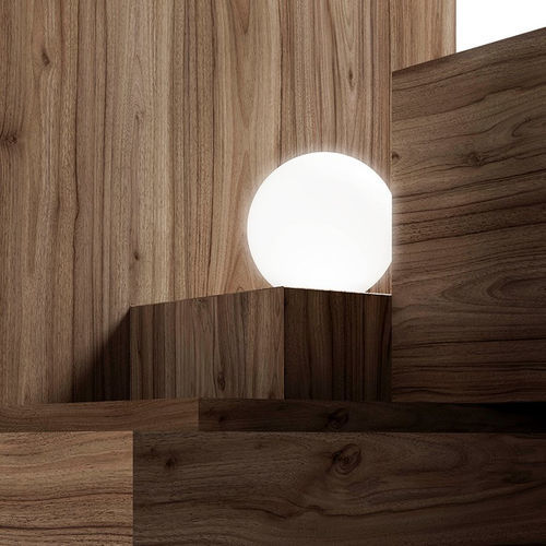 Verkleidungs-Dekorplatte - Canyon Walnut WM7 - Saviola - wandmontiert / Melamin / glatt