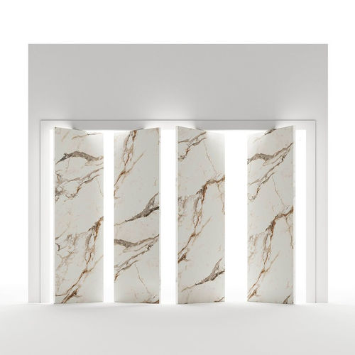 Verkleidungs-Dekorplatte - Calacatta Bianco A83 - Saviola - für Innenausbau / Melamin / 3D