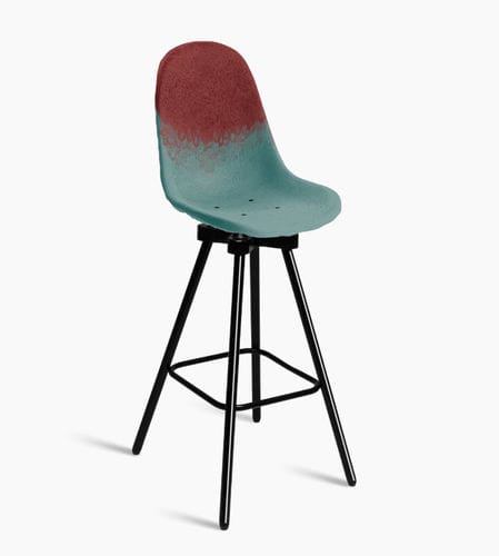 Moderner Barhocker - GRAVÊNE 7.6 - Maximum Paris - Kunststoff / Polyethylen / Gestell aus Metall