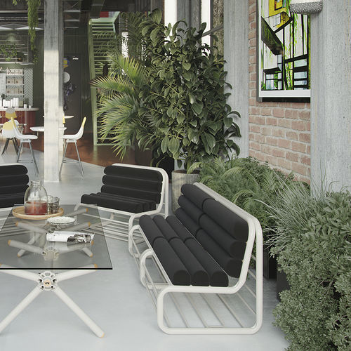 Hohe Polsterbank - BULTAN - Maximum Paris - modern / Schaumstoff / Gummi