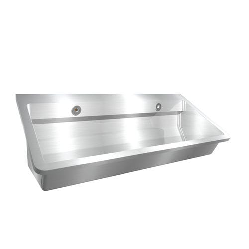 Wand-Handwaschbecken - Perfect II : 470123 - LOGGERE - gebürsteter Edelstahl