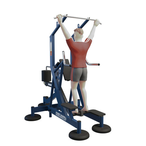 Dips-Fitnessgerät - MB 7.73 - Streetbarbell - Schulterpresse / Brustpressbank / für Außenbereich