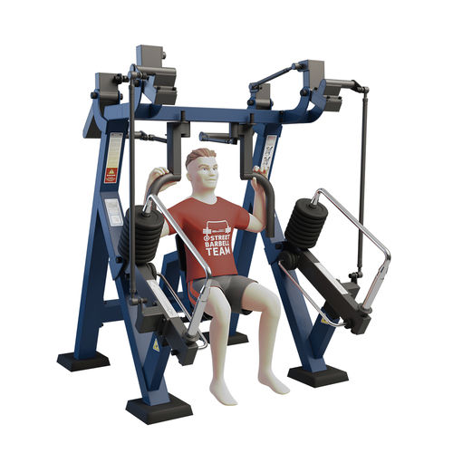 Butterfly-Fitnessgerät - MB 7.31.3 STREETBARBELL+  - Streetbarbell - für Außenbereich / für Gewerbegebrauch