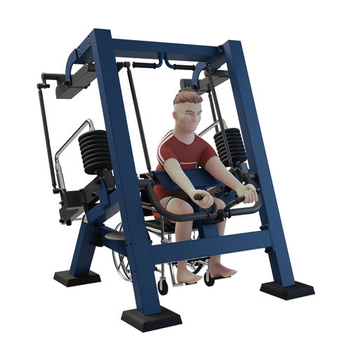 Curl-Fitnessgerät - MB 7.39.3 STREETBARBELL+ - Streetbarbell - Bizeps / für Außenbereich / für Gewerbegebrauch
