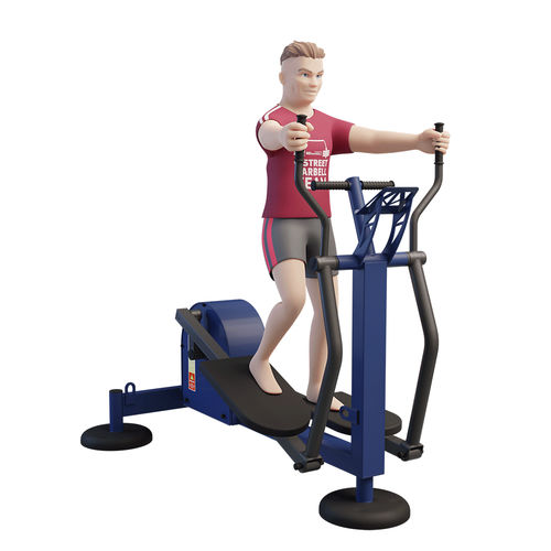 Ellipsentrainer für Außenbereich - MB 7.81  - Streetbarbell - für Sportparcours / für Gewerbegebrauch