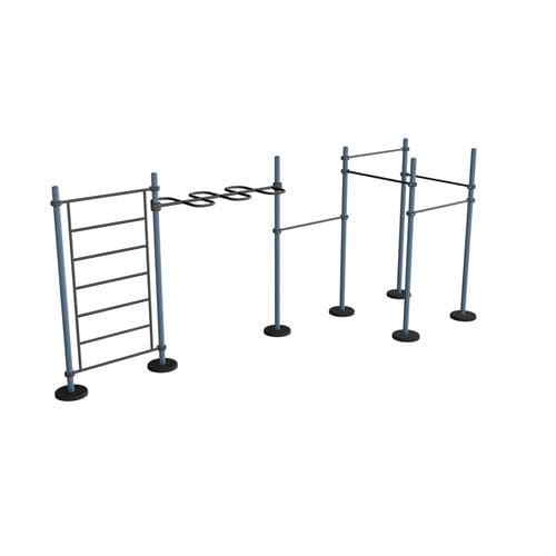 Leiter für Fitnessparcours / für öffentliche Bereiche - MB 7.60/12  - Streetbarbell