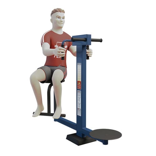 Taillentrainer für Außenbereich - MB 7.09 - Streetbarbell
