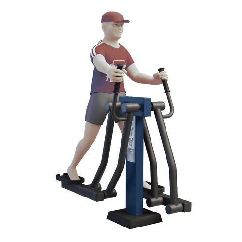 Skilanglaufgerät für Außenbereich - MB 7.11.1 - Streetbarbell - für Kinder