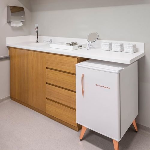 Verkleidungs-Dekorplatte - Angora White - Durasein - für Innenausbau / Mineralwerkstoff / glatt