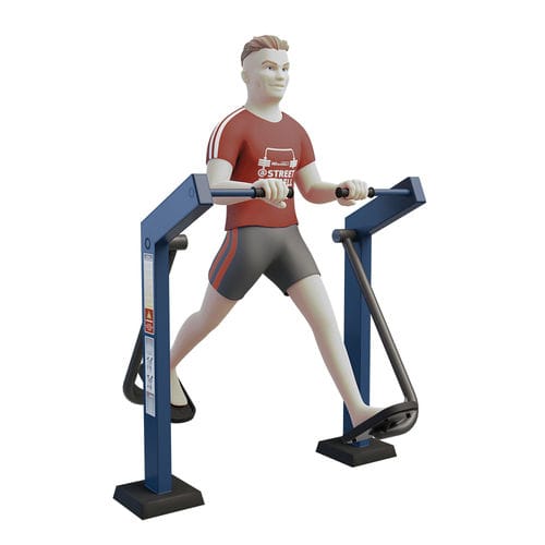 Fitnessgerät für Außenbereich - Walker - ROBUST - für öffentliche Bereiche / für Sportparcours