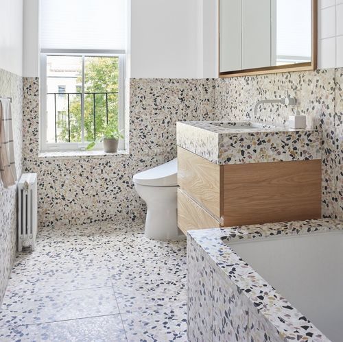 Natursteinfliesen - VENICE - concrete collaborative - Terrazzo / matt / Innenbereich