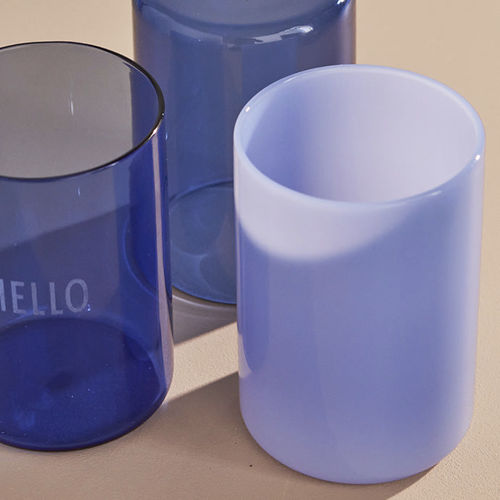 Borosilikatglas-Glas - Milky - DESIGN LETTERS ApS