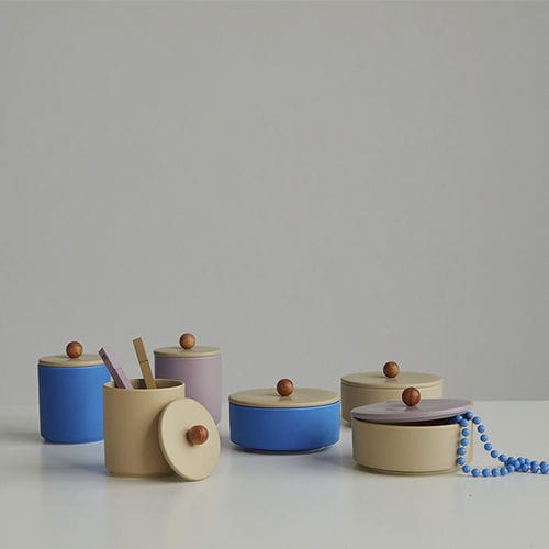 Eiche-Ablagefach - Treasure Bowl - DESIGN LETTERS ApS - minimalistisch / für Privatgebrauch