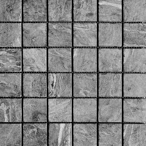 Naturstein-Mosaikfliese - CARBONE TUMBLED - Terra Natural - gesägt / für den Innenraum / Wand