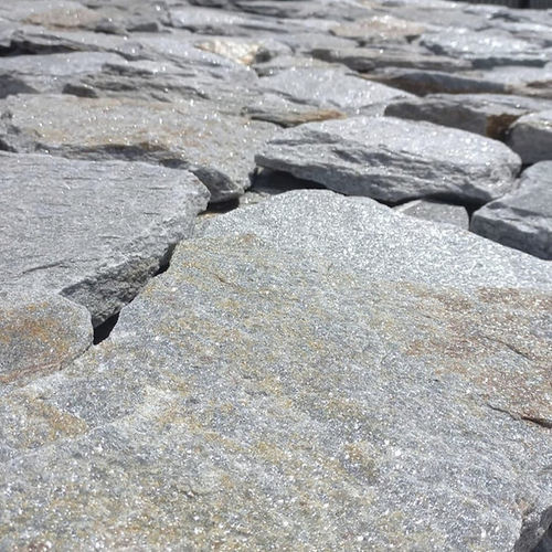 Steinblock für Wand - GREY  - Terra Natural - unverputzt / Dekor / Quarzit