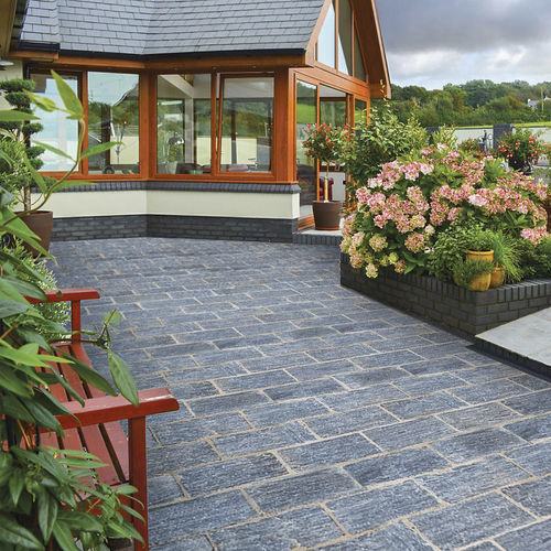 Natursteinpflaster - PORPHYRY  - Terra Natural - für Außenbereich / für Terrasse / für Garten