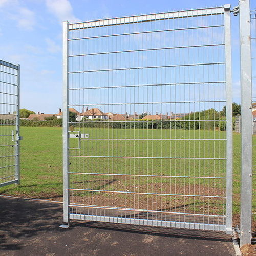 Einflügeliges Tor - Jacksons Fencing - rechts / links / galvanisiertem Stahl