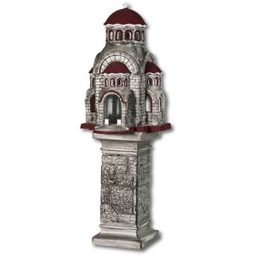 Steinskulptur - 0504 - Sxistolithos - Zement / für Außenbereich / Garten