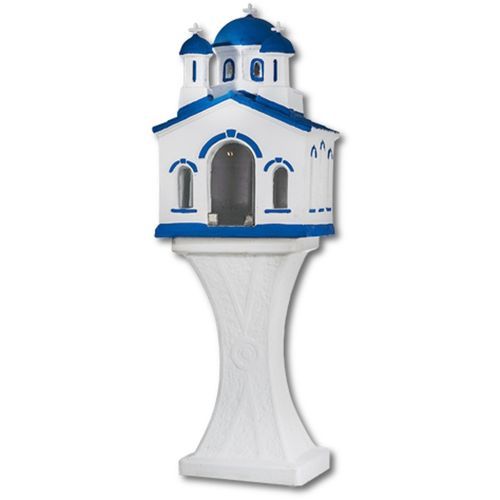 Steinskulptur - 0508 - Sxistolithos - Zement / für Außenbereich / Garten
