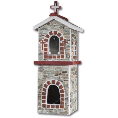 Steinskulptur - 0509 - Sxistolithos - Zement / für Außenbereich / Garten