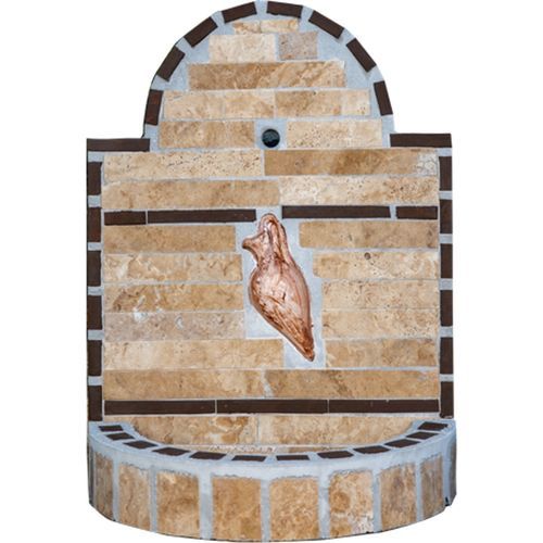 Garten-Springbrunnen - 0627 - Sxistolithos - bodenstehend / Stein / Kalkstein