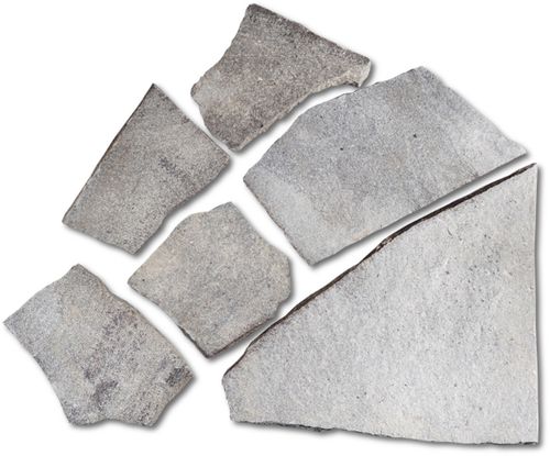 Stein-Natursteinplatte - Kavalas - Sxistolithos - für Wand / Pflaster