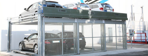 Modulares Parksystem - STORE-PARK - O.ME.R. SpA - halbautomatisch / mechanisch / elektrisch