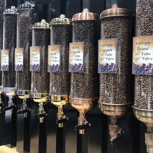 Wandmontierter Kaffeebohnenspender - 8"  - Java Hill Distribution Inc - für Gewerbegebrauch
