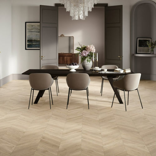 HDF-Laminatboden - OAK LOIRE BEIGE  - PARADOR - schwimmende Klick-Verbindung / Holzoptik / für Privatgebrauch