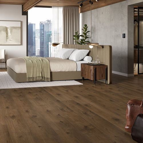 HDF-Laminatboden - OAK EVERGLADE NATURAL  - PARADOR - schwimmende Klick-Verbindung / Holzoptik / für Privatgebrauch