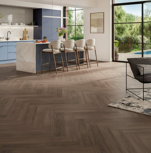 Paneelbodenbelag - OAK ARTEMIS COFFEE  - PARADOR - Kork / für den Innenraum / für Wohnbereich
